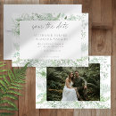 Search for greenery save the dates Boho