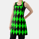 Search for green diamond aprons Harlequin