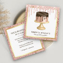 Search for chocolate drip business cards Pastry chef