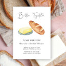Search for bread 5x7 invitations Butter