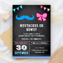 Search for moustache invitations Elegant