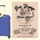 Search for bon voyage invitations World map