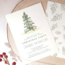 Search for pine trees christmas invitations Business