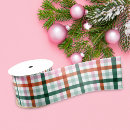 Search for pink and green christmas ribbon Tartan