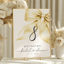 Search for bridal shower table cards Elegant table number
