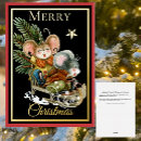 Search for sledding christmas cards Gold