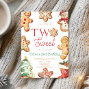 Search for christmas birthday invitations Two sweet