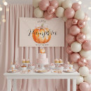 Search for pumpkin baby shower banners Is on the way