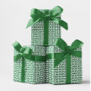 Search for forest green and white wrapping paper Pattern