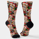 Search for black santa socks Pattern