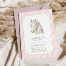 Search for horseback riding invitations Pony party