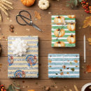 Search for thanksgiving wrapping paper Autumn
