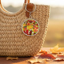 Search for autumn leaves key rings Nature