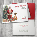 Search for boxer christmas cards Santa claus