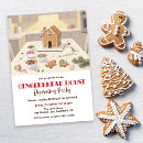 Search for gingerbread invitations Gingerbread house party
