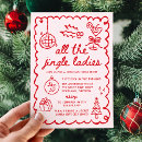 Search for ladies night christmas invitations Whimsical
