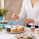 Search for airplane birthday stickers Blue