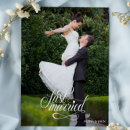 Search for classic wedding announcement cards Script