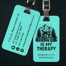 Search for trendy luggage tags Vacation