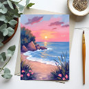 Search for paradise postcards Watercolor