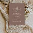 Search for mocha wedding invitations Classic
