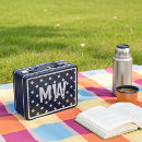 Search for monogram lunch boxes Black and white