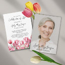 Search for tulips funeral invitations Memorial
