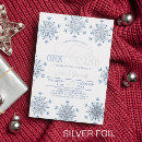Search for winter wonderland 1st birthday invitations Modern