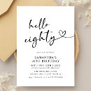 Search for eightys invitations Minimal