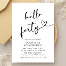 Search for hello 40 invitations Forty