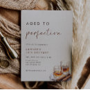 Search for cigar birthday invitations Aged to perfection