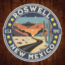 Search for roswell new mexico stickers Desert