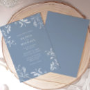 Search for elegant dusty blue wedding invitations Formal