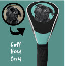 Search for pug golf head covers Cute