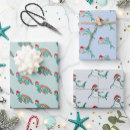 Search for sea turtle christmas wrapping paper Dolphin