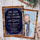 Search for man myth legend invitations Rustic