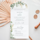 Search for eucalyptus foliage wedding invitations Botanical