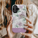 Search for lilly flower iphone cases Watercolor