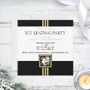 Search for ice skating seasonal invitations Modern