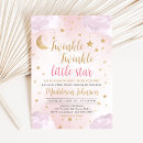 Search for twinkle twinkle little star invitations Over the moon