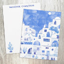 Search for greek note cards Watercolor