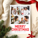 Search for retro christmas cards Red
