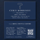 Search for blue and silver business cards For him