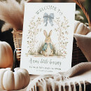 Search for bunny welcome signs Baby shower welcome