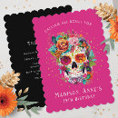 Search for dia de los muertos birthday invitations Fiesta