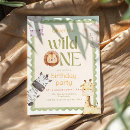Search for safari birthday invitations Whimsical