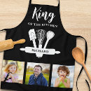 Search for chef dad aprons Black and white