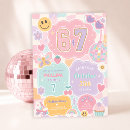 Search for pastel rainbow birthday invitations Girl