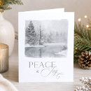 Search for winter cards Snowy landscape