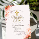 Search for angel christening invitations Pink